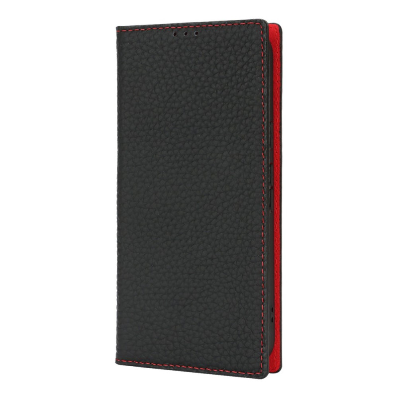 Capa Flip Cover Google Pixel 10 Cordão
 de couro texturada