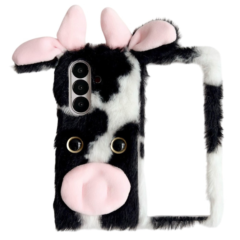 Capa de peluche para vaca Samsung Galaxy Z Fold 7 5G