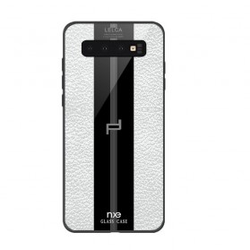 Samsung Galaxy S10e NXE Capa de couro LELCA