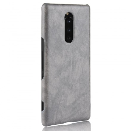 Sony Xperia 1 Leather Case Lychee Performance