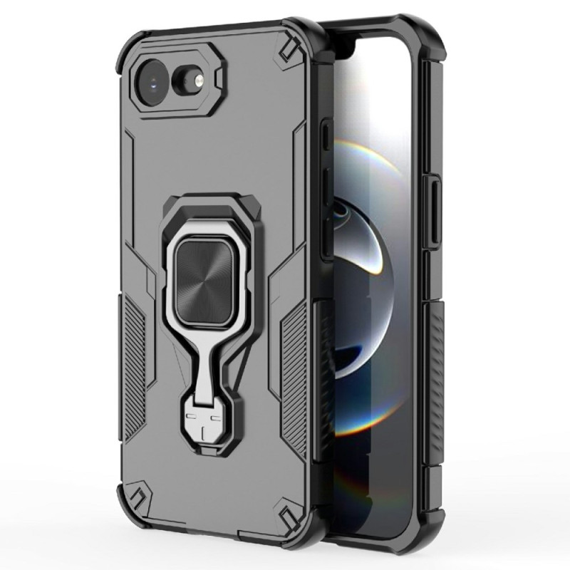 Capa para iPhone 16E resistente a anéis com suporte