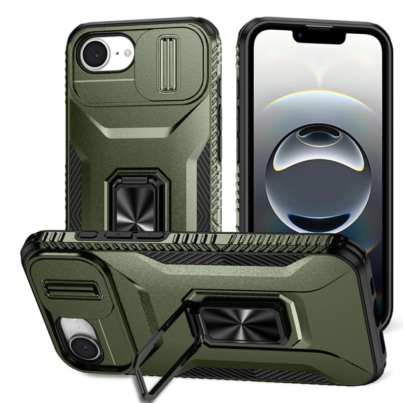 Capa robusta para iPhone 16E com proteção para a câmara e suporte
