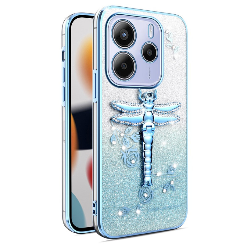 Capa para Xiaomi Redmi Note 14 4G Suporte para borboleta