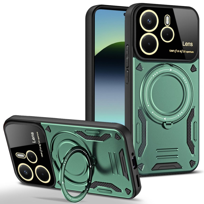 Coque Xiaomi Redmi Note 14 4G Support Rotatif Magnétique