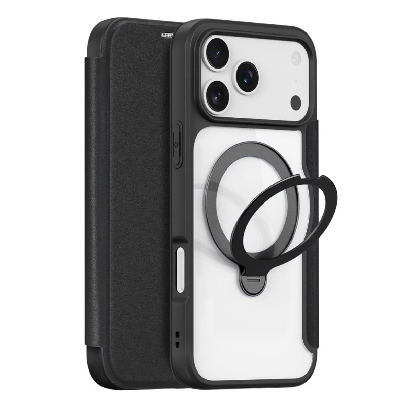 Capa Flip Cover iPhone 17 Pro Skin X Pro Series com suporte DUX DUCIS