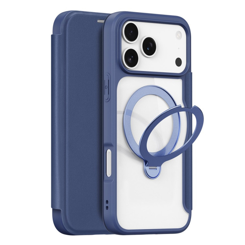 Capa Flip Cover iPhone 17 Pro Skin X Pro Series com suporte DUX DUCIS