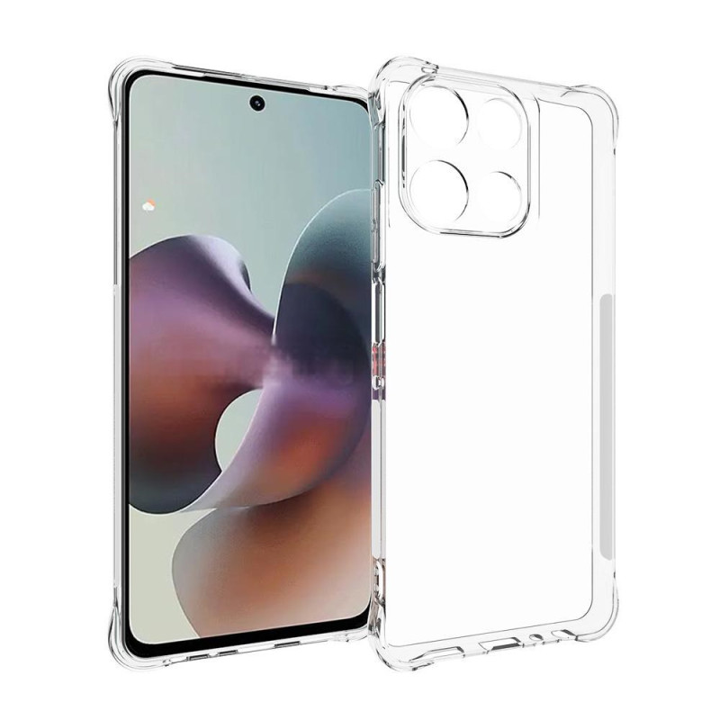 Capa reforçada transparente para Moto G56 5G