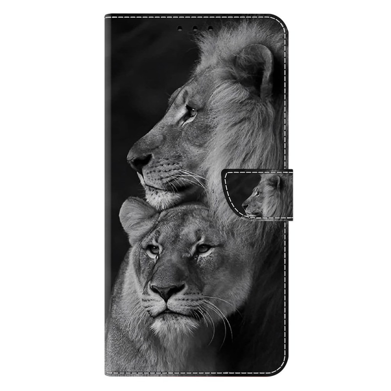 Capa de casal para o Honor 400 Lion