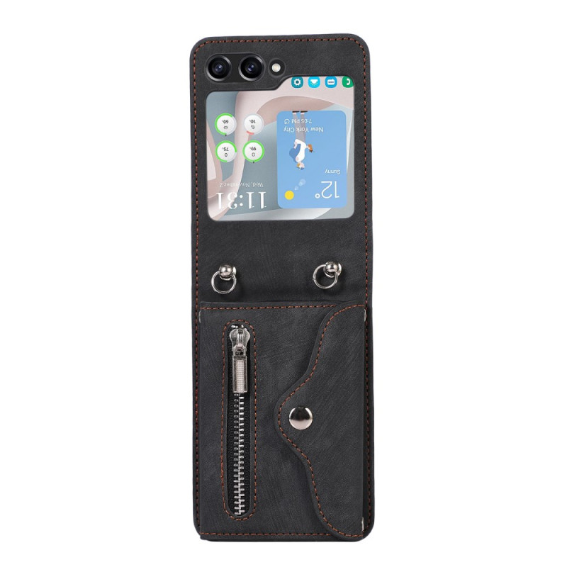 Capa Samsung Galaxy Z Flip 7 Estojo
 com alça e alça de ombro