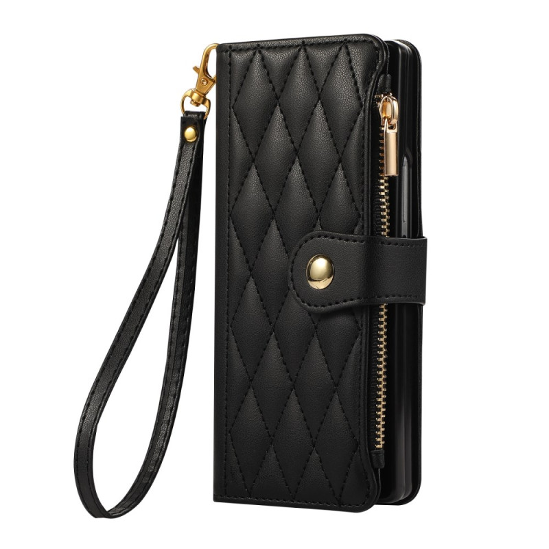 Capa almofadada com fita para Samsung Galaxy Z Fold 7