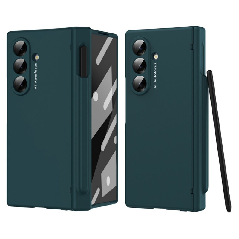 Capa para Samsung Galaxy Z Fold 7 com dobradiça e caneta Stylus