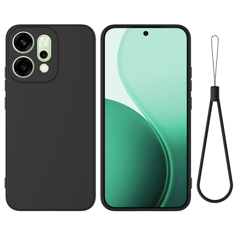Oppo Reno 14 5G Capa de silicone com correia
