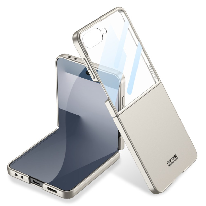 Capa com efeito metálico para Samsung Galaxy Z Flip 7