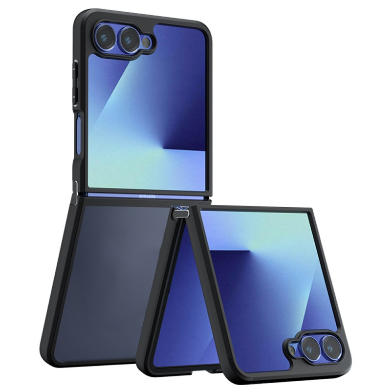 Capa Samsung Galaxy Z Flip 7 Preto Transparente