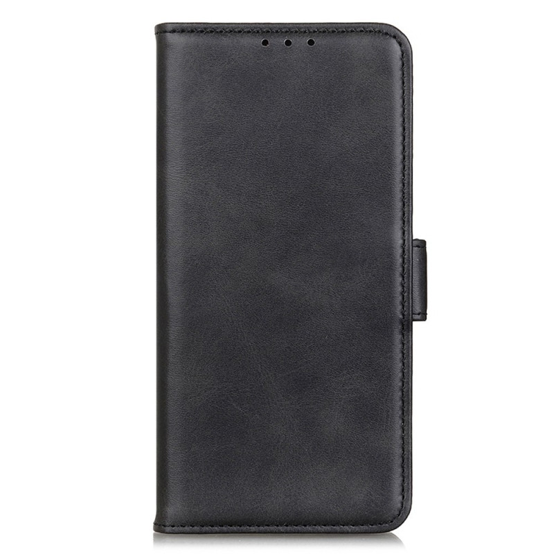 Capa de couro texturizada para OnePlus Nord 5 Faux