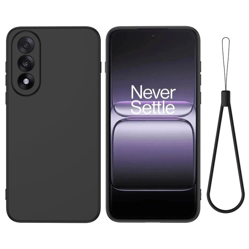 Capa com cordão de silicone líquido para OnePlus Nord 5