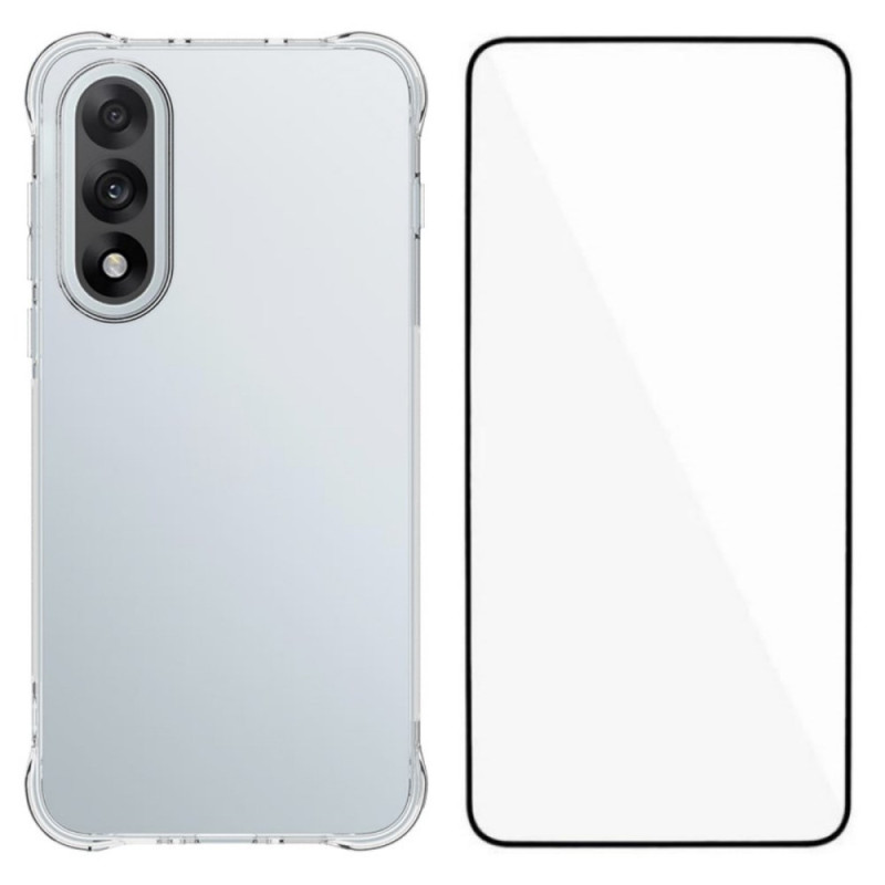Capa reforçada transparente OnePlus Nord 5 com protetor de ecrã