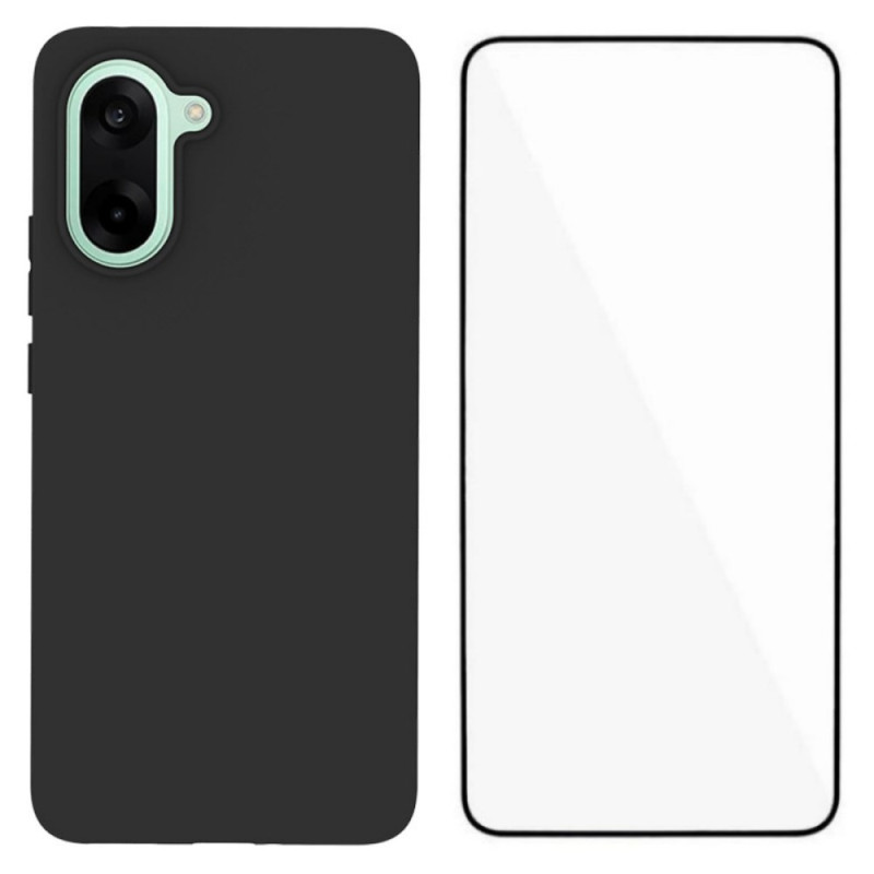 Capa de silicone mate e protetor de ecrã OnePlus Nord CE 5