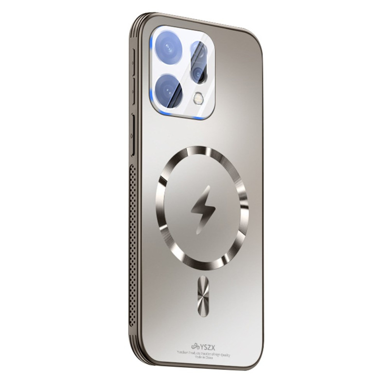 Oppo Reno 14 5G MagSafe Capa compatível Efeito metal