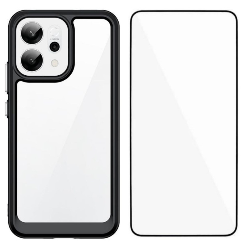 Capa híbrida Oppo Reno 14 5G com proteção de ecrã