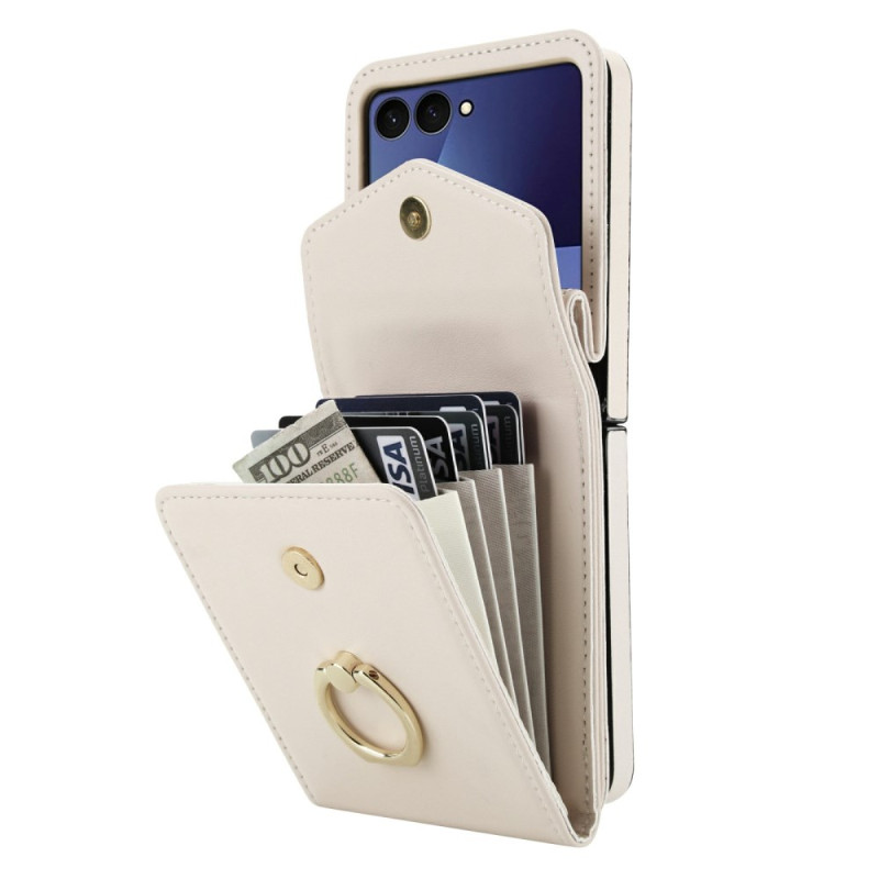 Capa para Samsung Galaxy Z Flip 7 Estojo
 almofadada com alça de ombro