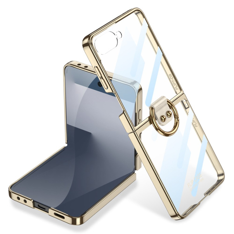 Capa Samsung Galaxy Z Flip 7 Película protetora e anel de suporte GKK