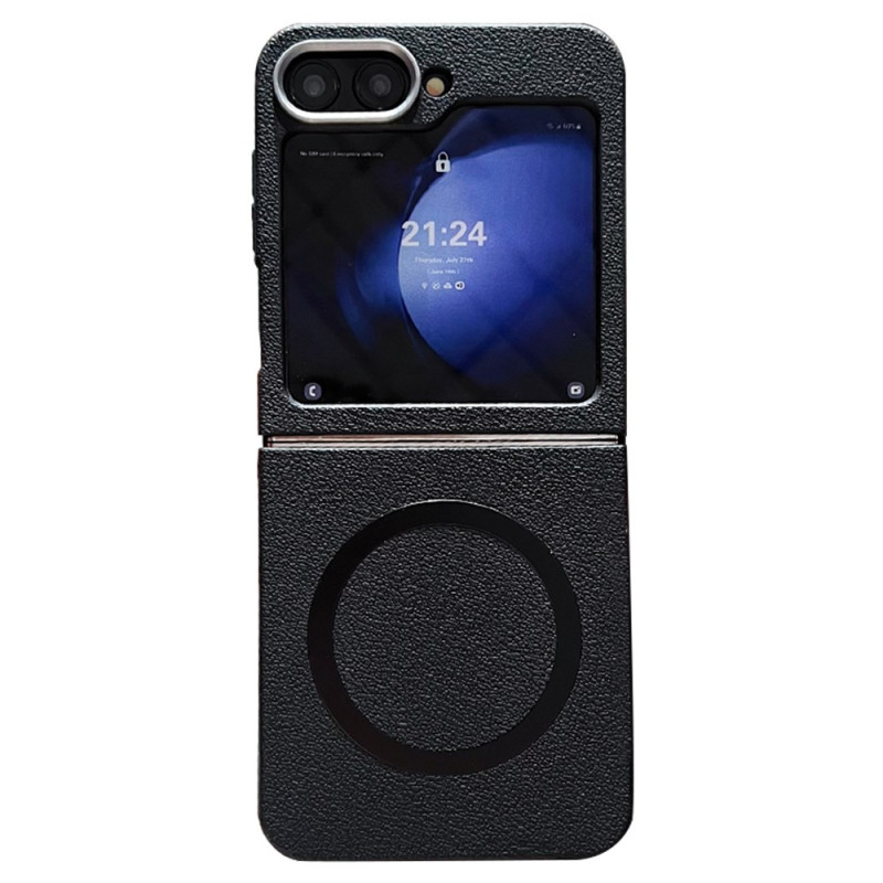 Capa Samsung Galaxy Z Flip 7 FE / Z Flip 6 Textura em pele