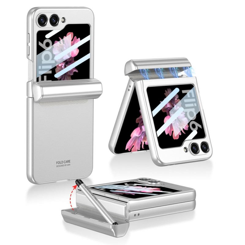 Capa Samsung Galaxy Z Flip 7 FE / Z Flip 6 Stylus e dobradiça magnética