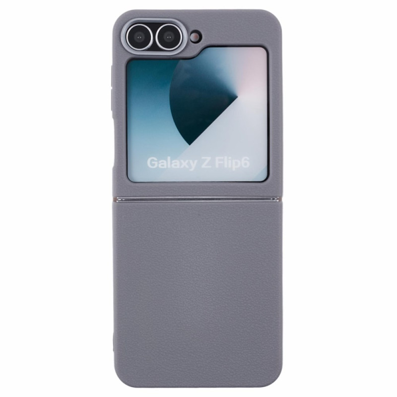 Capa Samsung Galaxy Z Flip 7 FE / Z Flip 6 Textura em pele