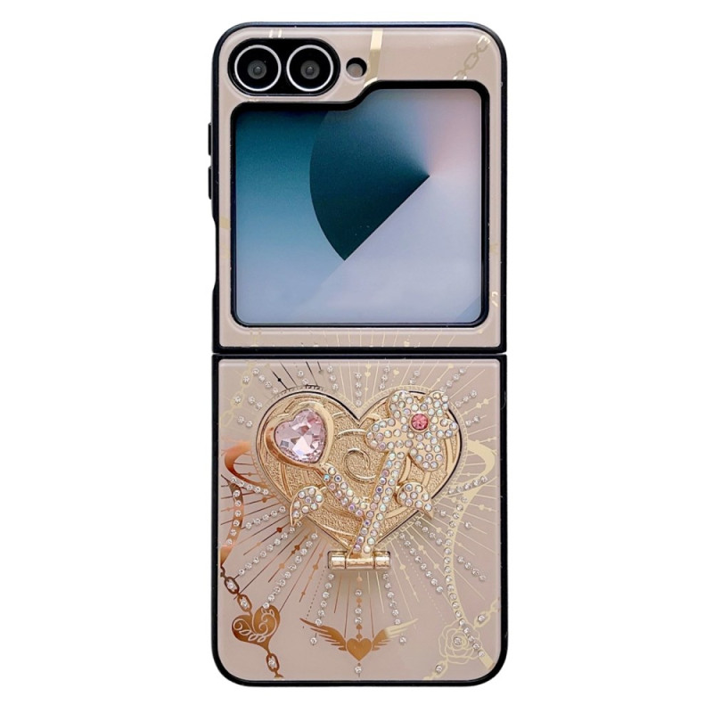 Capa Crystal para Samsung Galaxy Z Flip 7 FE / Z Flip 6
