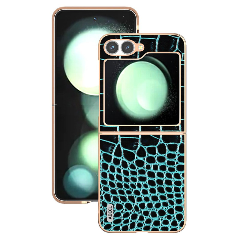 Capa Samsung Galaxy Z Flip 7 FE / Z Flip 6 Textura de crocodilo