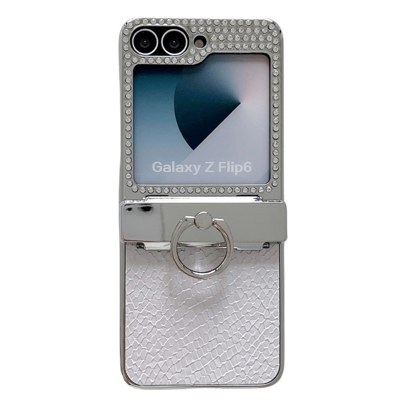 Capa com textura de escama de peixe para Samsung Galaxy Z Flip 7 FE / Z Flip 6