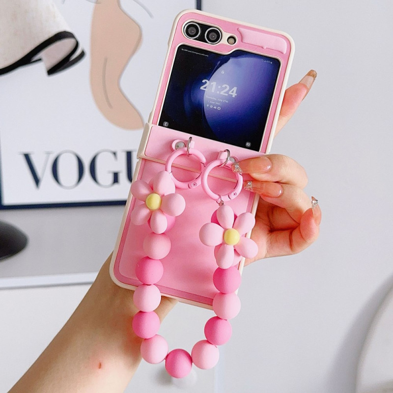 Capa Samsung Galaxy Z Flip 7 FE / Z Flip 6 Fantasy Pearls