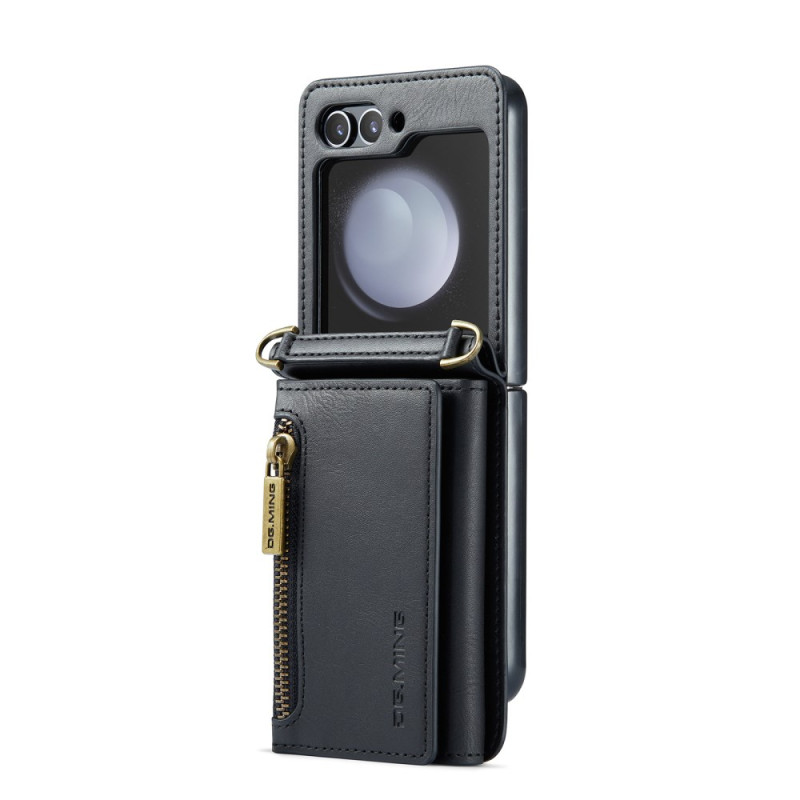 Capa flip para Samsung Galaxy Z Alça de ombro DG.MING