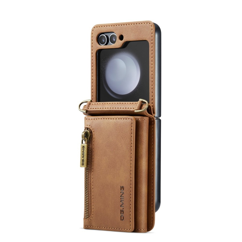 Capa flip para Samsung Galaxy Z Alça de ombro DG.MING