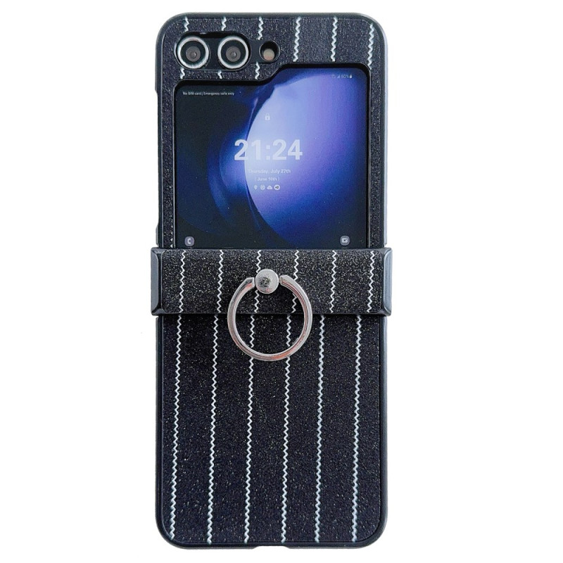 Capa Samsung Galaxy Z Flip 7 FE / Z Flip 6 Anneau Design Stripes