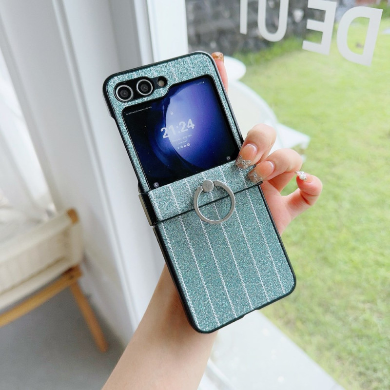 Capa Samsung Galaxy Z Flip 7 FE / Z Flip 6 Anneau Design Stripes