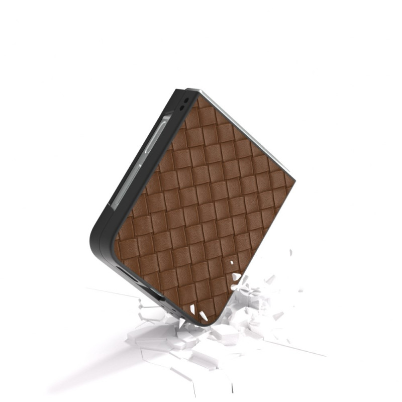 Capa Samsung Galaxy Z Flip 7 FE / Z Flip 6 Textura Tecida