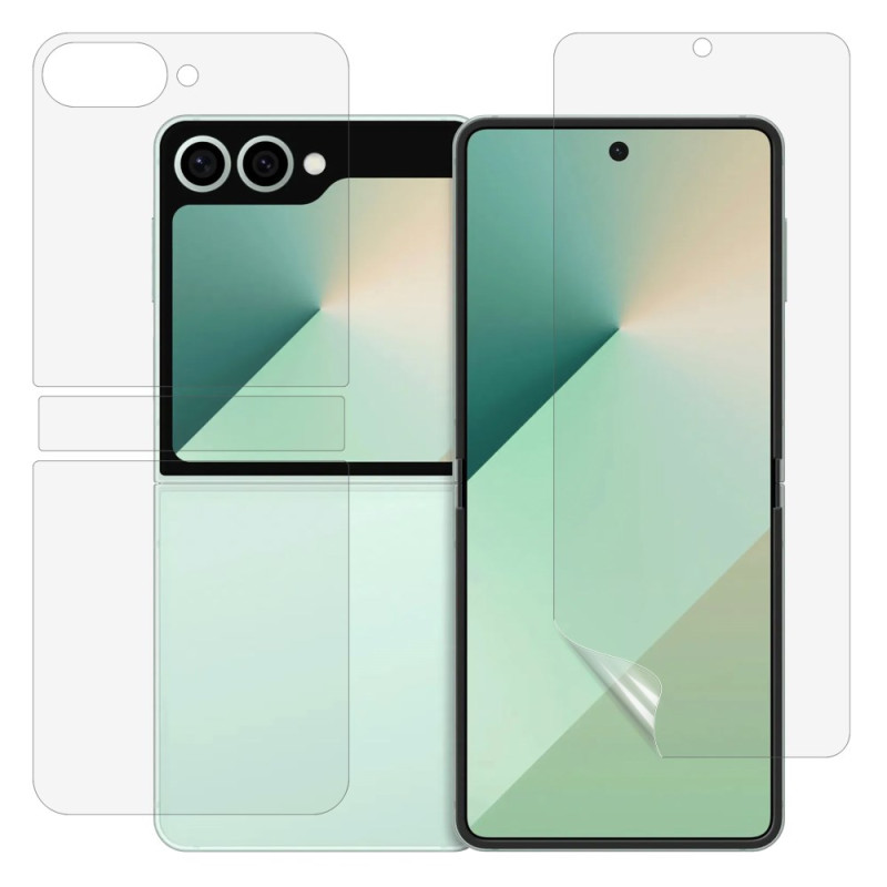 Películas de proteção completas para o ecrã do Samsung Galaxy Z Flip 7 FE 5G