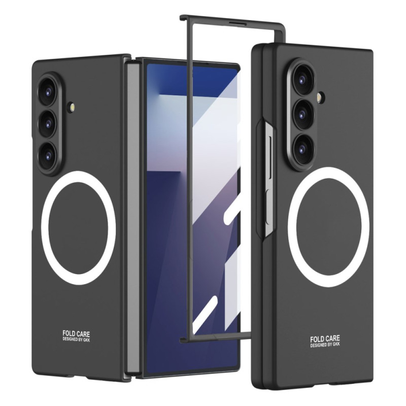 Capa magnética para Samsung Galaxy Z Fold 7 com proteção de ecrã em vidro temperado