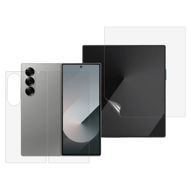 Películas de proteção para a frente e para trás do Samsung Galaxy Z Fold 7