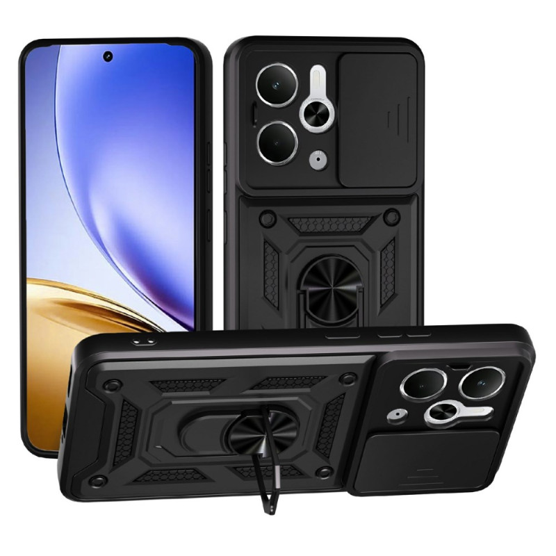 Capa
 Realme 14 5G / P3 5G Fecho deslizante para a câmara e suporte