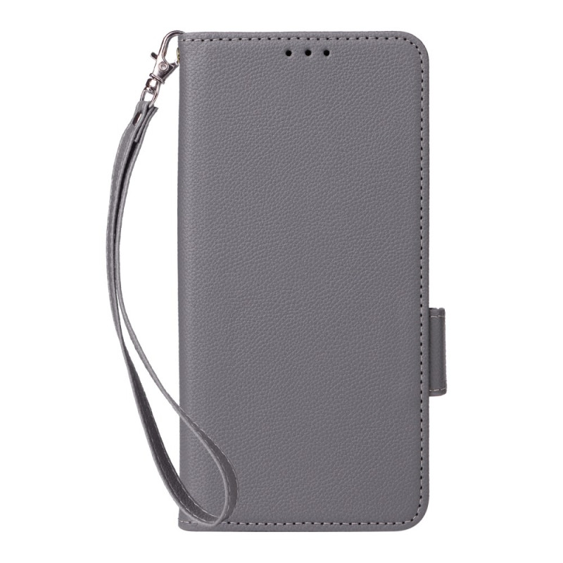 Realme P3 5G Capa
 com bracelete em pele sintética