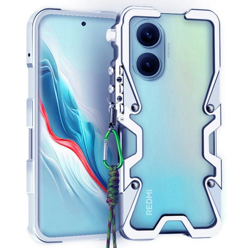 Xiaomi Poco F7 Capa metálica com proteção contra choques
