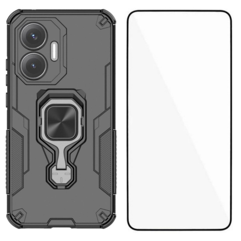 Capa ultra-resistente para Poco F7 com protetor de ecrã