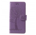 Capa Huawei P30 Árvore e Corujas com CordÃ£o