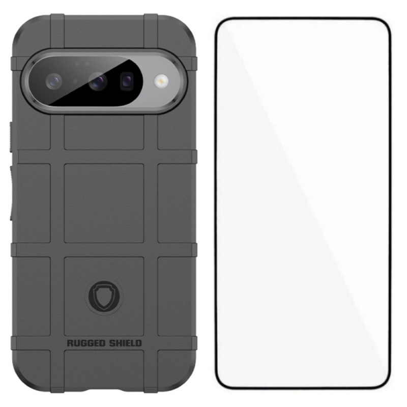 Capa protetora resistente para Google Pixel 10 com protetor de ecrã
