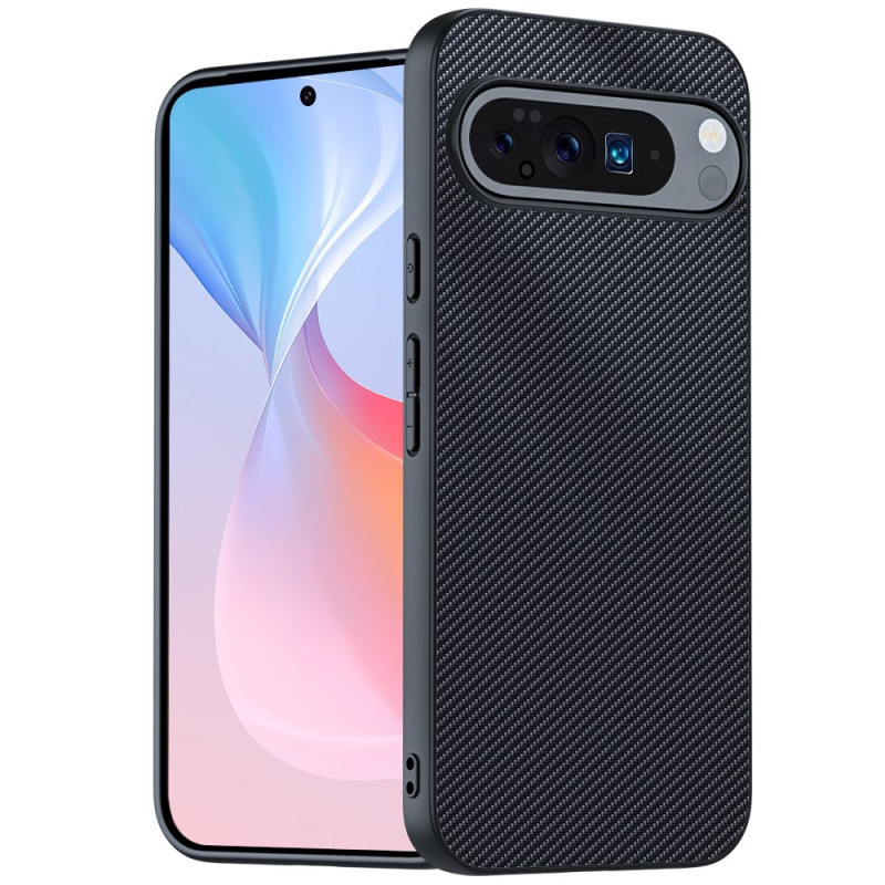 Capa Google Pixel 10 / 10 Pro com textura de carbono