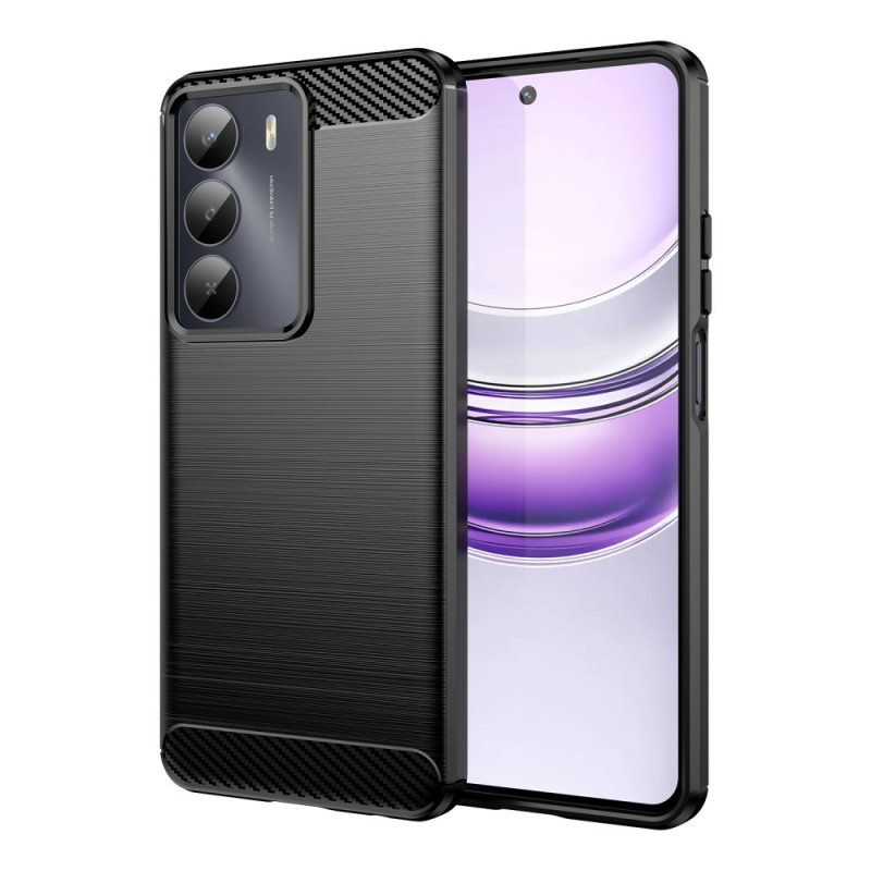 Realme 14X 5G com revestimento em fibra de carbono escovada