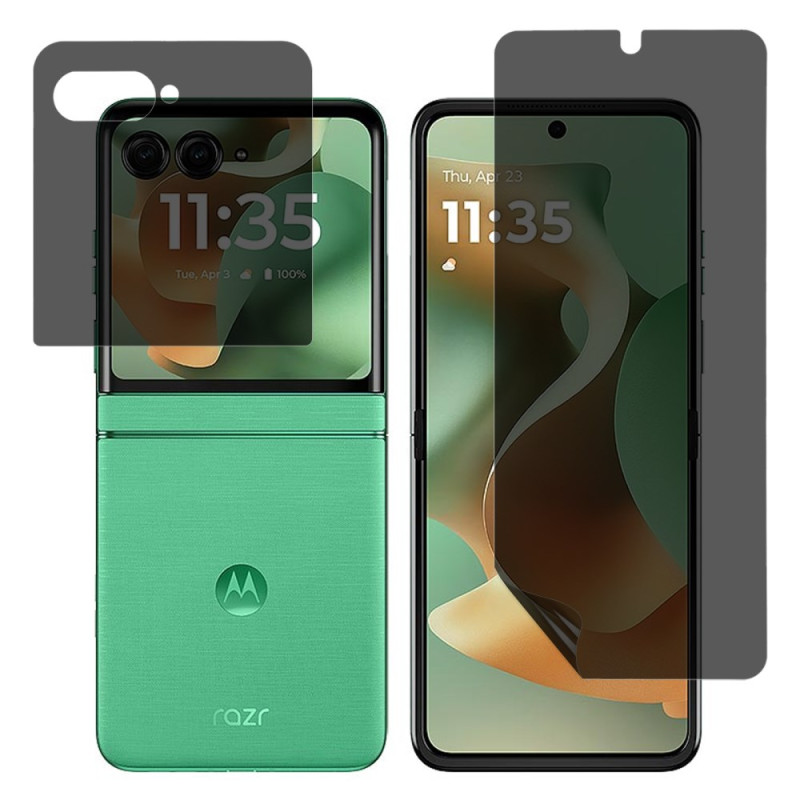 Kit de película Spyglass para ecrãs do Motorola Razr 60